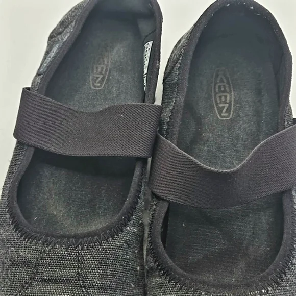 KEEN Outdoor Womens Sienna Canvas Mary Jane Casual Shoes Sz 9 Slip On Boho Comfy - Picture 7 of 9